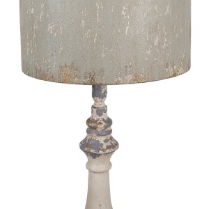 Clayre & Eef 5LMC0040 Stolná lampa Iron Beige...