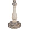 Clayre & Eef 5LMC0040 Stolná lampa Iron Beige Grey Ø 33x75 cm E27 max 60W