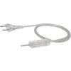 Clayre & Eef 5LMC0040 Stolná lampa Iron Beige Grey Ø 33x75 cm E27 max 60W