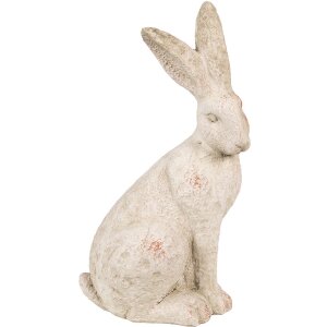 Clayre & Eef 6TE0544 Dekorácia Rabbit Beige...