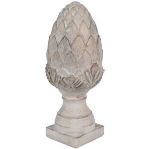 Clayre & Eef 6TE0545L Dekorácia Pinecone Stone Grey Ø 17x39 cm