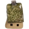 Clayre & Eef 6CE1780 Dekorácia Domček Hnedozelená keramika 7x6x9 cm