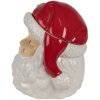 Clayre & Eef 6CE1847 Úložný plech Father Christmas White Red 19x18x22 cm