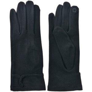 Juleeze JZGL0092Z Rukavice čierne 9x23x1 cm 100% polyester