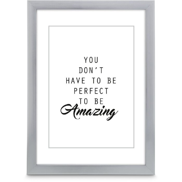 Plastový rám Hama Chiaro Silver 13 x 18 cm