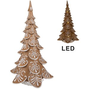 Clayre & Eef 6PR3905GG Vianočný stromček LED...