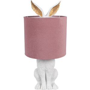 Clayre & Eef 6LMC0099WVP Stolová lampa Rabbit...