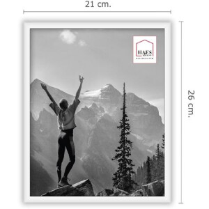 Plastový fotorámik Haes Deco EF12W Easy Frame White 20x25 cm