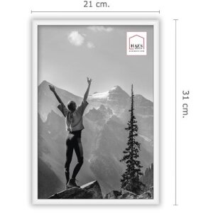 Plastový rám Haes Deco EF4W Easy Frame White 20x30 cm