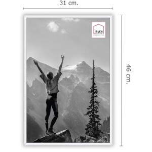 Plastový fotorámik Haes Deco EF6W Easy Frame White 30x45 cm