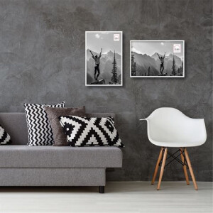 Plastový fotorámik Haes Deco EF6W Easy Frame White 30x45 cm
