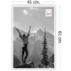 Plastový fotorámik Haes Deco EF9W Easy Frame White 40x60 cm umelecké sklo