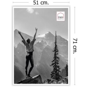 Plastový fotorámik Haes Deco EF8W Easy Frame White 50x70 cm