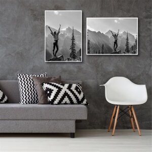 Plastový fotorámik Haes Deco EF8W Easy Frame White 50x70 cm
