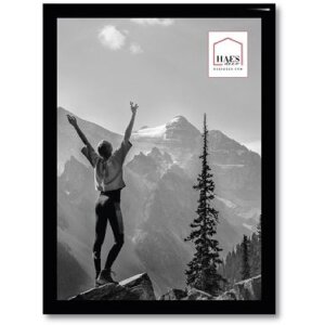 Plastový fotorámik Haes Deco EF2B Easy Frame Black 13x18 cm