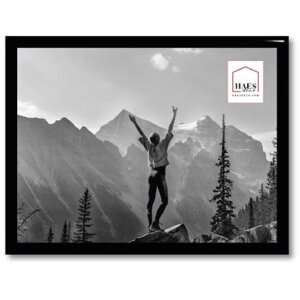 Plastový fotorámik Haes Deco EF3B Easy Frame Black 15x20 cm