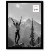 Plastový fotorámik Haes Deco EF3B Easy Frame Black 15x20 cm