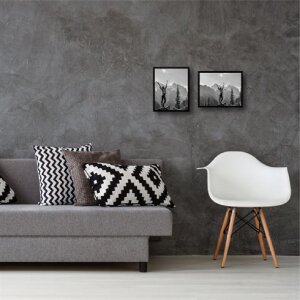 Plastový fotorámik Haes Deco EF12B Easy Frame Black 20x25 cm