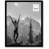 Plastový fotorámik Haes Deco EF12B Easy Frame Black 20x25 cm
