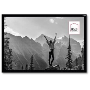 Plastový fotorámik Haes Deco EF4B Easy Frame Black 20x30 cm