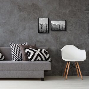 Plastový fotorámik Haes Deco EF4B Easy Frame Black 20x30 cm