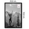 Plastový fotorámik Haes Deco EF4B Easy Frame Black 20x30 cm