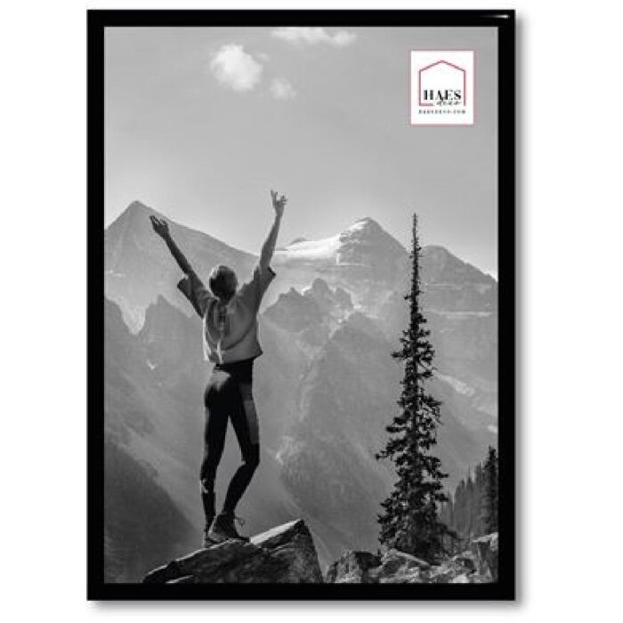Haes Deco EF11B Easy Frame Plastový fotorámik čierny A4 21x29,7 cm