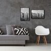 Plastový fotorámik Haes Deco Easy Frame Black 30x45 cm Zaoblený profil