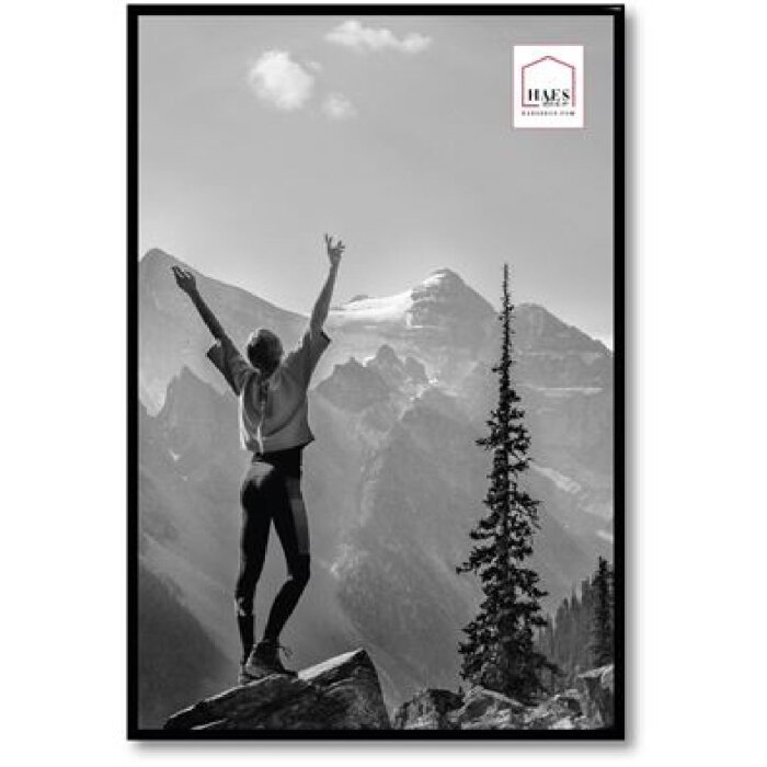 Plastový fotorámik Haes Deco EF9B čierny 40x60 cm