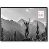 Plastový fotorámik Haes Deco EF8B Easy Frame Black 50x70 cm