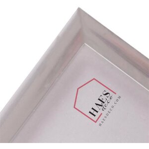 Plastový fotorámik Haes Deco EF9S Easy Frame Silver 40x60 cm