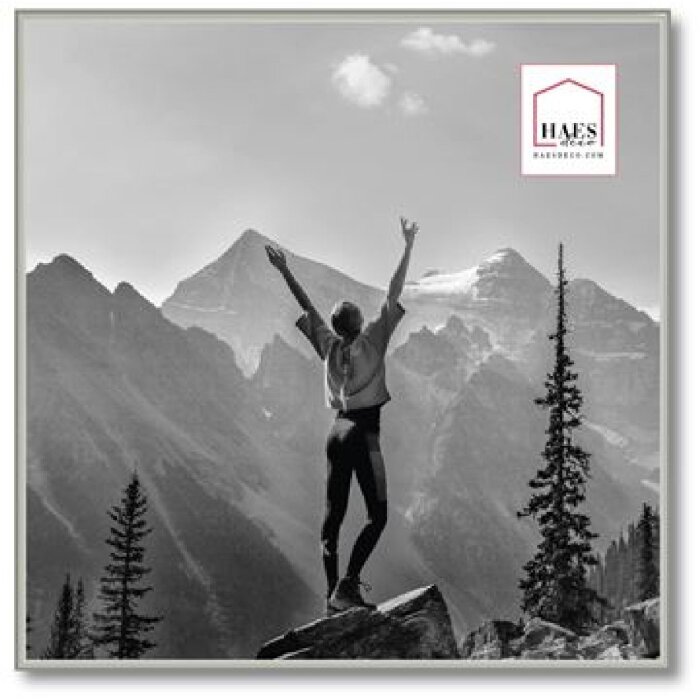 Plastový rám Haes Deco EF18S Easy Frame Silver 50x50 cm