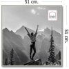 Plastový rám Haes Deco EF18S Easy Frame Silver 50x50 cm
