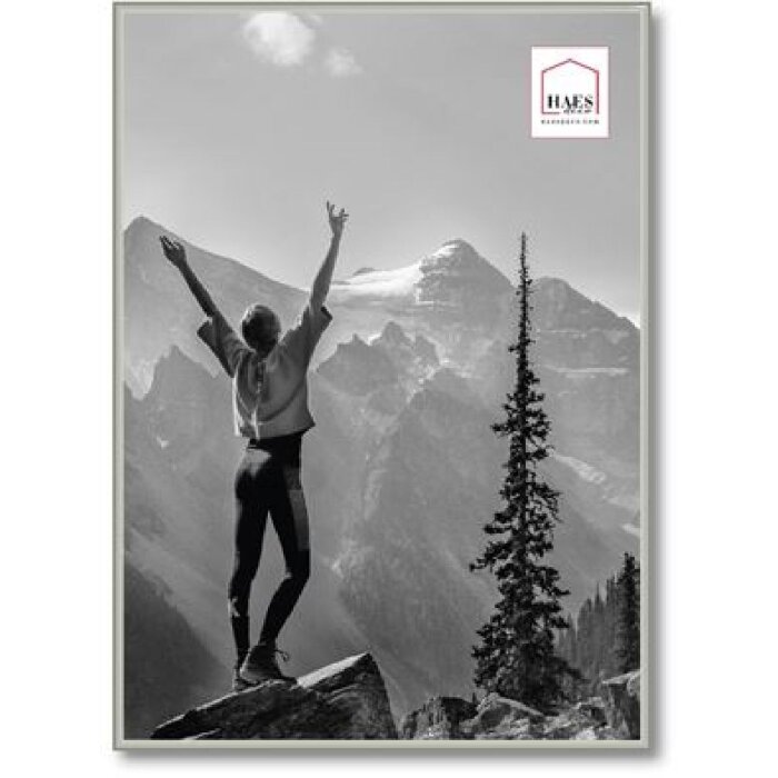 Plastový fotorámik Haes Deco EF8S Easy Frame Silver 50x70 cm
