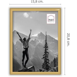 Haes Deco Easy Frame Zlatý plastový fotorámik 15x20 cm