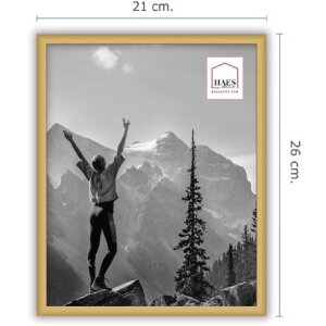 Haes Deco EF12G Easy Frame Zlatý plastový rám 20x25 cm