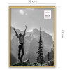 Plastový fotorámik Haes Deco Easy Frame Gold 30x40 cm