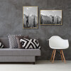 Plastový fotorámik Haes Deco EF9G Easy Frame Gold 40x60 cm MDF zadný panel