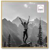 Haes Deco Easy Frame plastový fotorámik zlatý 50x50 cm