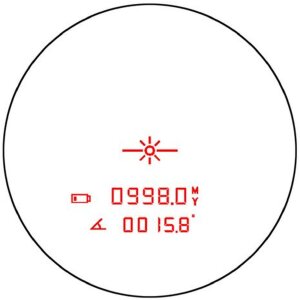 Ďalekohľad Noblex NF 10x42 R advanced s laserovým diaľkomerom