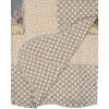 Clayre & Eef Q203.060 Prehoz na posteľ 180x250 cm s poťahom na vankúš 50x70 cm Vintage