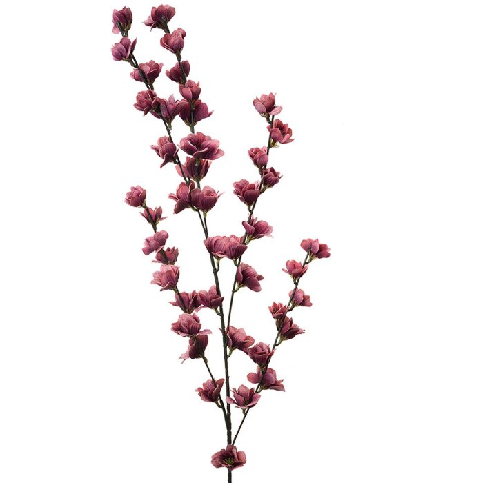 Clayre & Eef 5PL0115P Dekoratívna vetvička s kvetmi 102 cm ružová