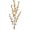 Clayre & Eef 5PL0115W Dekoratívna vetva s kvetmi béžová 102 cm