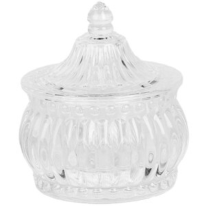 Clayre & Eef 6GL5005 Skladovací pohár s vekom Ø 10x11 cm