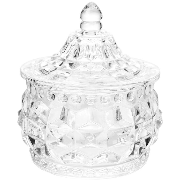Clayre & Eef 6GL5006 Skladovací pohár s vekom Ø 10x11 cm