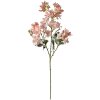 Clayre & Eef 5PL0120 Dekoratívne vetvičky Kvety ružové 22x11x85 cm Moderný plast
