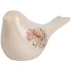 Clayre & Eef 6CE1951M Dekorácia Vták Keramická béžová 22x9x12 cm