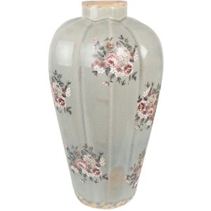 Clayre & Eef 6CE1970S Váza sivoružová...