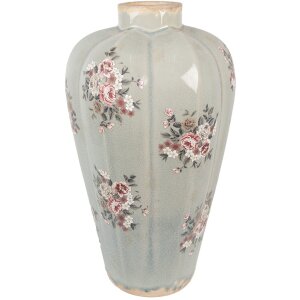 Clayre & Eef 6CE1970S Váza sivoružová...