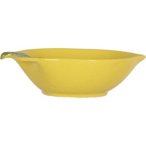 Clayre & Eef 6CEBO0084L Misa citrónovo žltá 12x18x5 cm 225ml